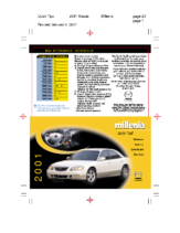 2001 Mazda Millenia QRG