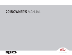 2016 Kia Rio OM