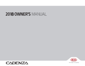 2018 Kia Cadenza OM